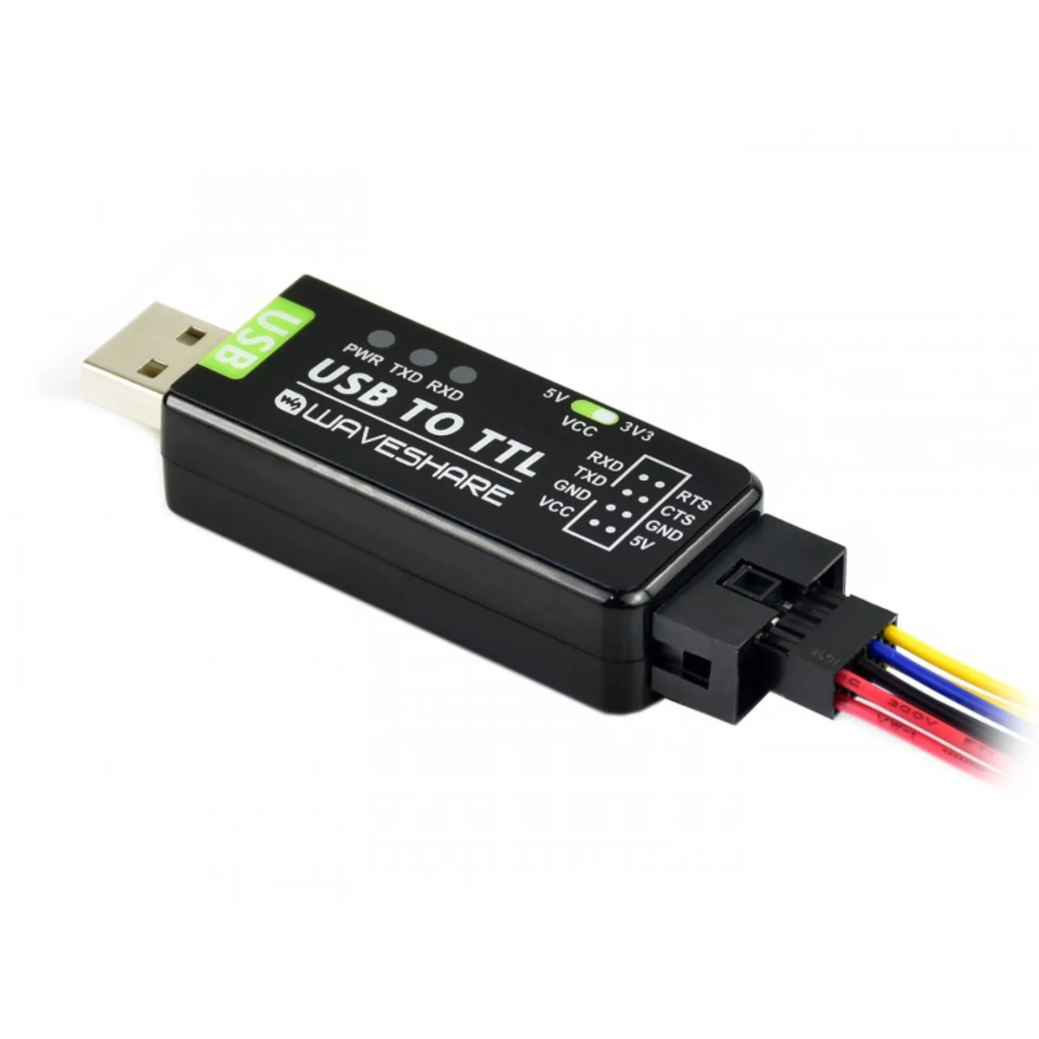 Waveshare FT232RNL USB-to-TTL Converter Industrial USB-to-TTL Adapter Multi Protection & Systems Support USB-to-TTL Converter For Industrial Applications - RS3047 - Image 5